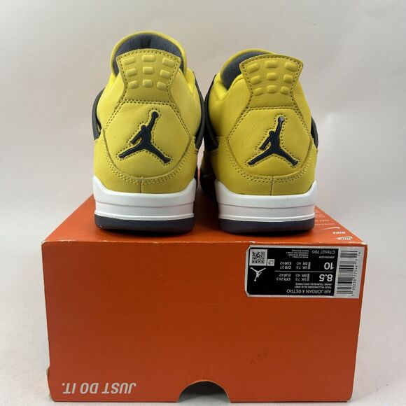 Nike Shoes Air Jordan 4 Retro LS “Lightning” 2024 - Picture 4 of 6